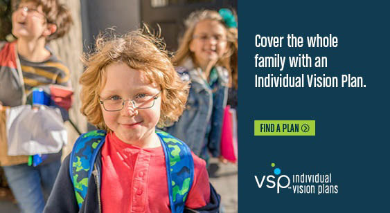 Cover the whole family with an individual VSP plan